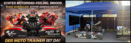 Motorzone Seebruck, Motorrad RennSimulator Echtes Fahrfeeling